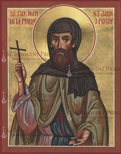 Mounted Icon - St. John of Prislop