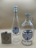 Holy Water Bottle - Engraved Stainless Steel